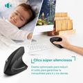 Ratón Inalámbrico Vertical Ergonómico – 6 Botones Silenciosos | Envío Gratis Chile