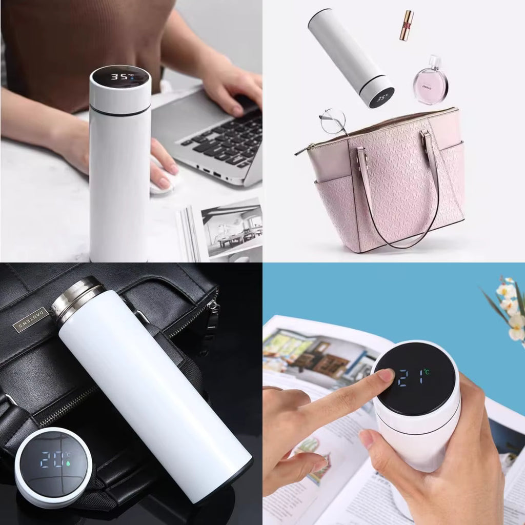 Termo 500ml con Display de Temperatura – Envío Rápido y Gratis