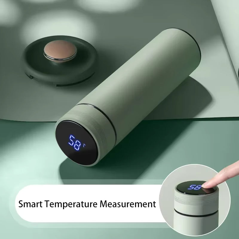 Termo 500ml con Display de Temperatura – Envío Rápido y Gratis