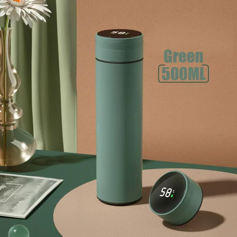 Termo 500ml con Display de Temperatura – Envío Rápido y Gratis