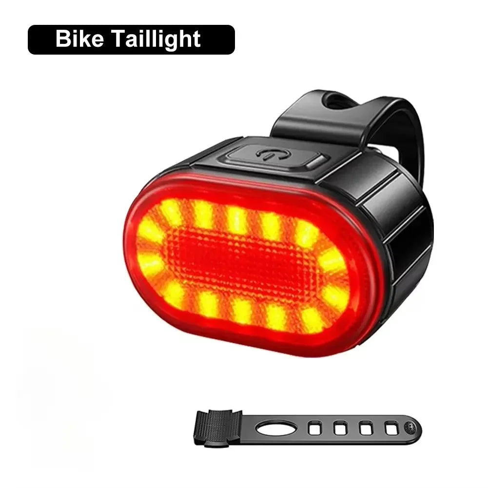Luz LED Delantera para Bicicleta 1000LM ⭐ | Recargable USB | Sensor Inteligente | 🚚 Envío Gratis Chile 🇨🇱