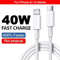 ⚡ Cargador Rápido 40W USB-C para iPhone 16 15 14 13 12 | 🚚 Envío Gratis Chile 🇨🇱