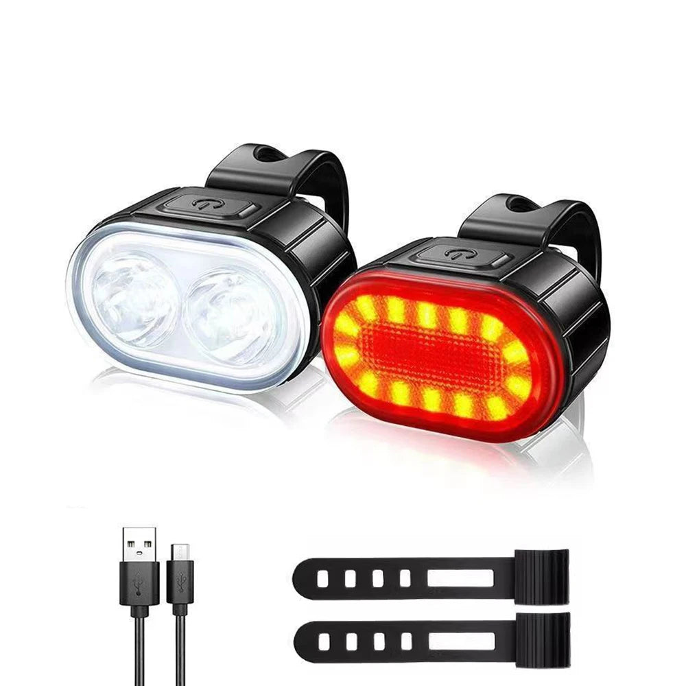 Luz LED Delantera para Bicicleta 1000LM ⭐ | Recargable USB | Sensor Inteligente | 🚚 Envío Gratis Chile 🇨🇱