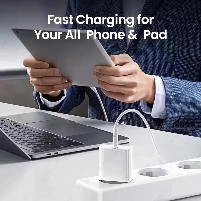 ⚡ Cargador Rápido 40W USB-C para iPhone 16 15 14 13 12 | 🚚 Envío Gratis Chile 🇨🇱