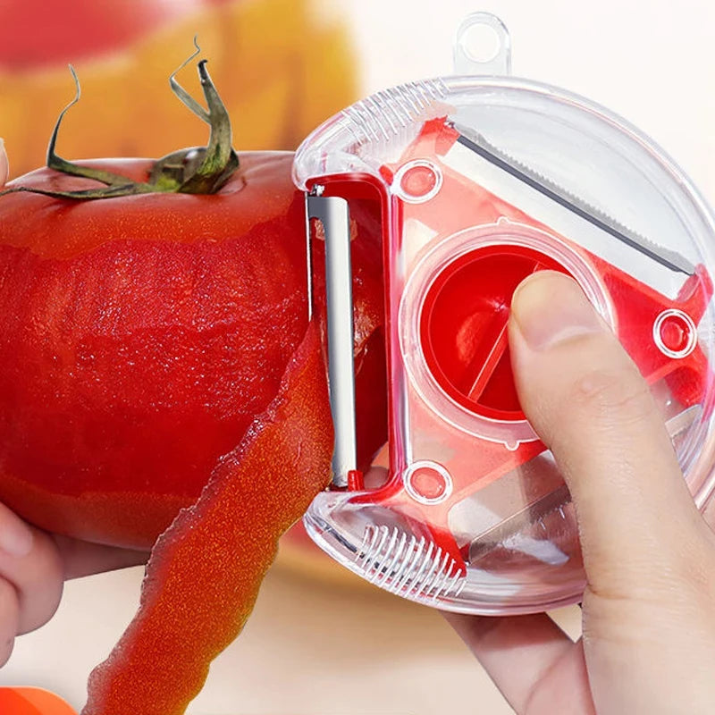 Set de Peladores 3 en 1 – Pelador, Rallador y Juliana | Entrega Rápida y Gratis