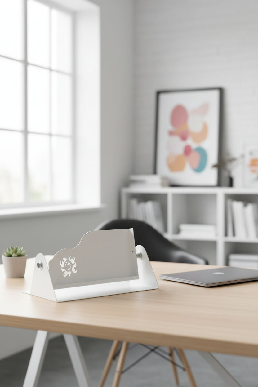 Porta Celular y Tablet de Escritorio ⭐ | Acero Inoxidable | 🚚 Entrega Rápida 🇨🇱 Envío Gratis Chile